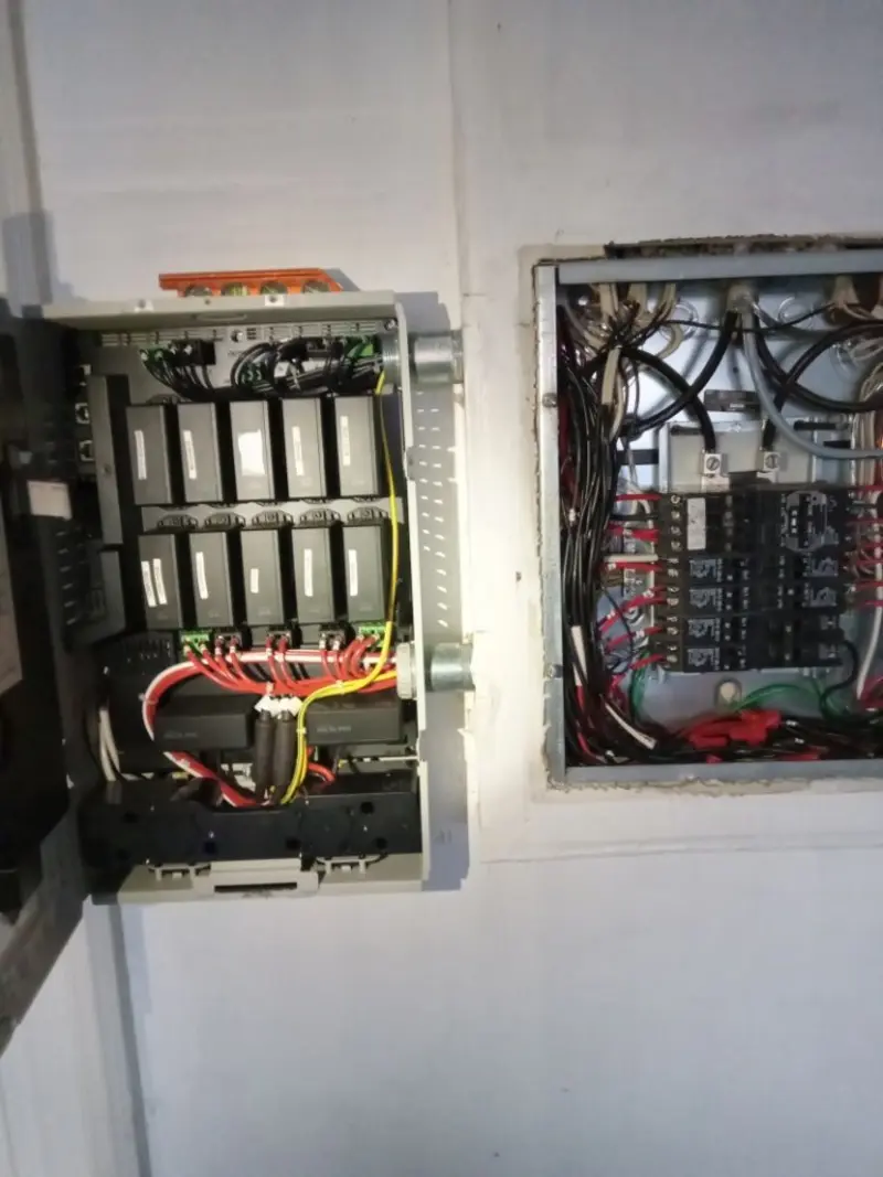 Electrical panel upgrade completed for Electrical Inspection in Lower